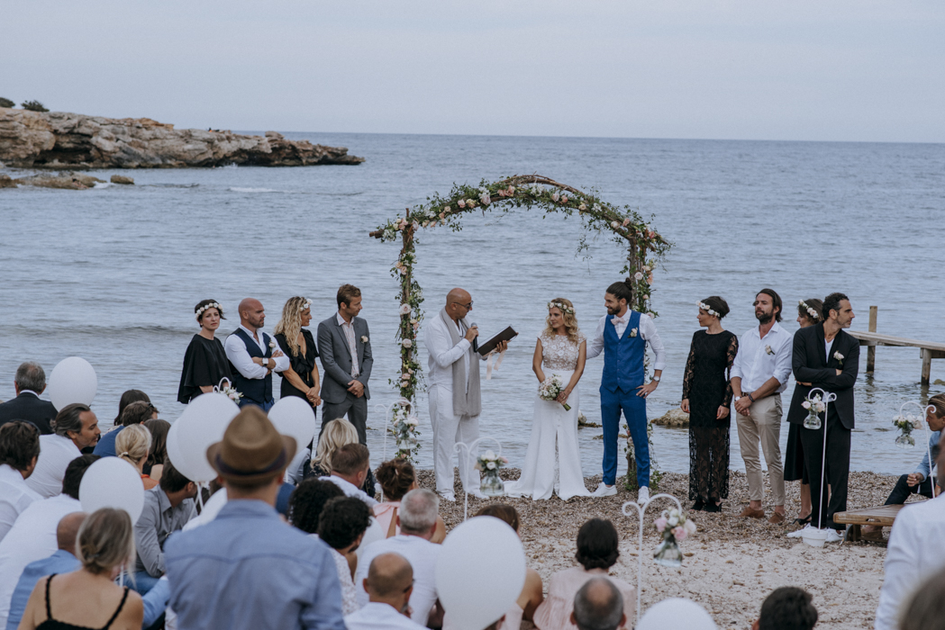 Ibiza Beach Wedding Cala Bonita